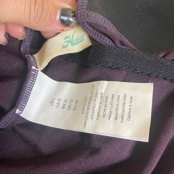 HOBIE floral one piece Swimsuit size large - Picture 6 of 9